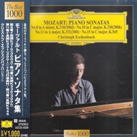 Deutsche Grammophon Japan Best 1000 : Eschenbach - Mozart Sonatas